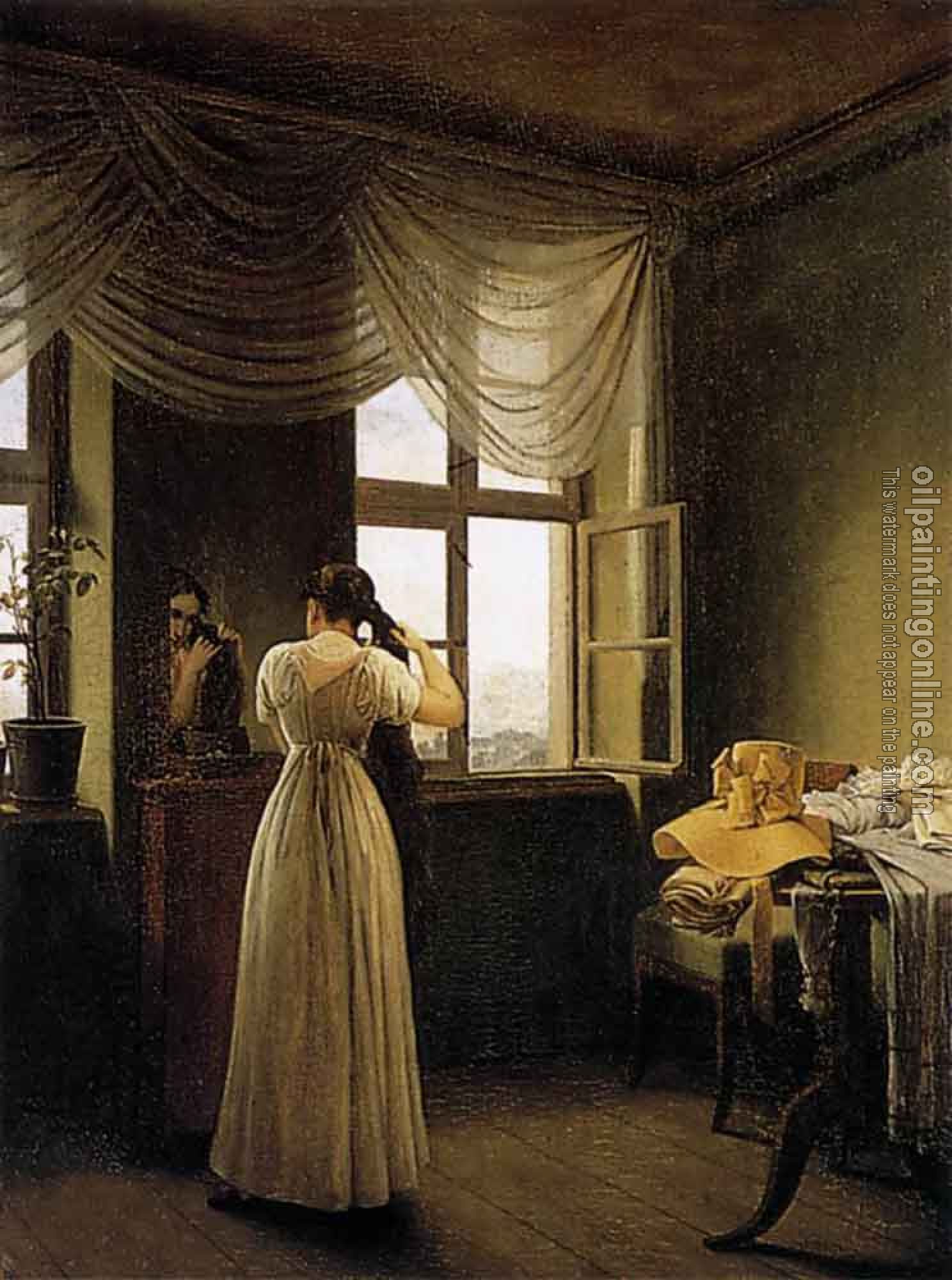 Georg Friedrich Kersting - At The Mirror